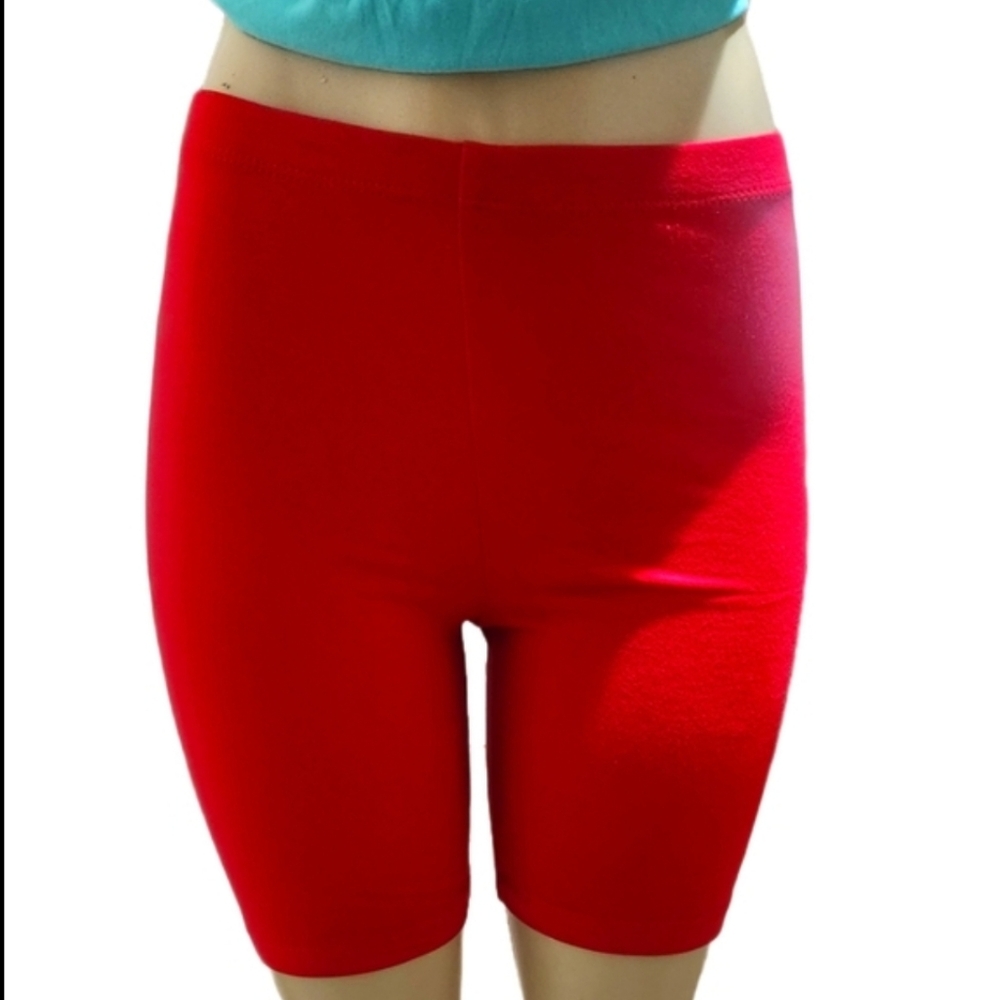 Brand New Ruby Red Biker Shorts. Never been worn.